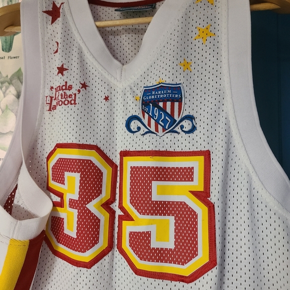 #35 "Geese" Harlem Globetrotters Platinum Fubu Original Size 2X - Picture 2 of 8